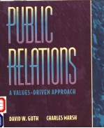 PUBLIC RELATIONS A VALUES-DRIVEN APPROACH