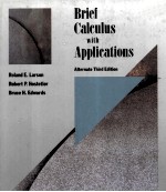 Brief Calculus with Applications Alternate Third Edition