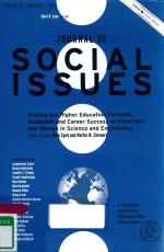 JOURNAL OF SOCIAL ISSUES VOLUME 67 NUMBER 3 2011