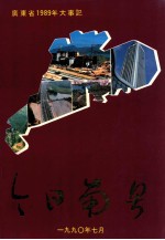 今日南粤  广东省1989年大事记