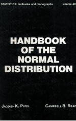 Handbook of THE NORMAL DISTRIBUTION