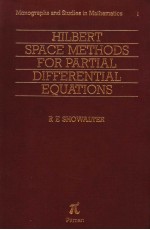 HILBERT SPACE METHODS FOR PARTIAL DIFFERENTIAL EQUATIONS