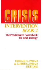 CRISIS INTERVENTION BOOK 2 THE PRACTITIONER'S SOURCEBOOK FOR BRIEF THERAPY