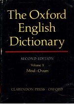 THE OXFORD ENGLISH DICTIONARY SECOND EDITION VOLUME 10