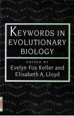 Keywords in evolutionary biology