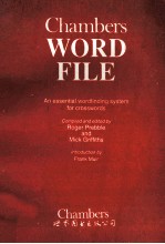 Chambers word file:an essential wordfinding system for crosswords