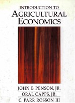 INTRODUCTION TO AGRICULTURAL ECONOMICS