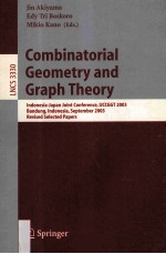 Combinatorial Geometry and Graph Theory Indonesia-Japan Joint Conference