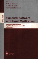 Numerical Software with Result Verification International Dagstuhl Seminar