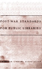 Post-War Standards For Public Libraries