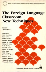 The foreign language classroom: new techniques