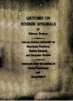 Lectures on Fourier Integrals