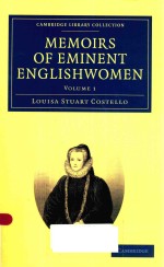 MEMOIRS OF EMINENT ENGLISHWOMEN WOLUME 1