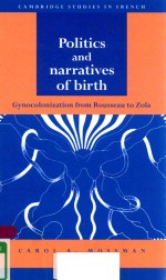 POLITICS AND NARRATIVES OF BIRTH