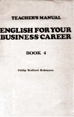 ENGLISH FOR YOUR BUSINESS CAREER BOOK 4