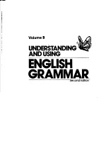 UNDERSTANDING AND USING ENGLISH GRAMMAR  VOLUME B  SECOND EDITION