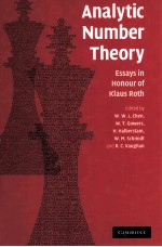 Analytic Number Theory Essays in Honour of Klaus Roth