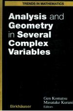 Analysis and Geometry in Several Complex Variables Proceedings of the 40th Taniguchi Symposium