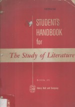 The Student's Handbook For The Study of Literature Book IV