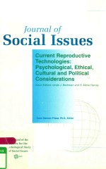 JOURNAL SOCIAL ISSUES VOLUME 61 NUMBER 1 2005