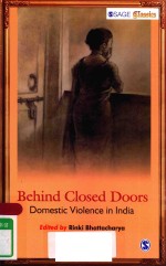 BEHIND CLOSED DOORS DOMESTIC VIOLENCE IN INDIA