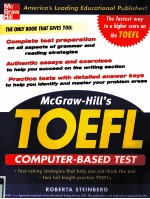 MCGRAW-HILL'S  TOEFL COMPUTER-BASED TEST