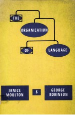 the organization of language