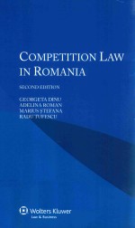 COMPETITION LAW IN ROMANIA SECOND EDITION