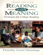 Reading with meaning:strategies for college reading