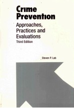 CRIME PREVENTION APPROACHES PRACTICES AND EVALUATIONS THIRD EDITION