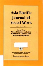 ASIA PACIFIC JOURNAL OF SOCIAL WORK VOLUME 11