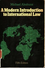 A MODERN INTRODUCTION TO INTERNATIONAL LAW  FIFTH EDITION