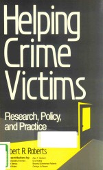 HELPING CRIME VICTIMS RESEARCH