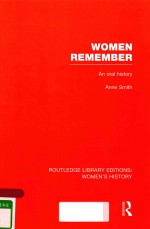 WOMEN REMEMBER: AN ORAL HISTORY VOLUME 33