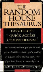 THE RANDOM HOUSE THESAURUS