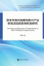 资本市场对战略性新兴产业研发活动的影响机制研究