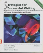 STRATEGIES FOR SUCCESSFUL WRITING  FIFTH EDITION