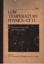 LOW TEMPERATURE PHYSICS-LT 13  VOLUME 2