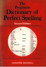 The Pergamon dictionary of perfect spelling