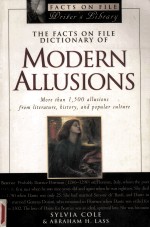 the Facts on file dictionary of modern allusions