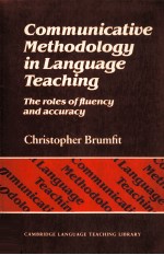 Communicative methodology in language teaching