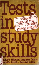 ENGLISH FOR STUDY PURPOSES TESTS IN STUDY SKILLS