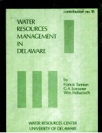 WATER RESOURCES MANAGEMENT IN DELAWARE