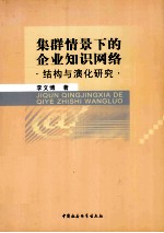 集群情景下的企业知识网络  结构与演化研究