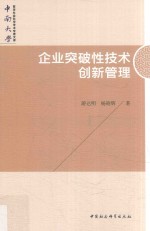 企业突破性技术创新管理