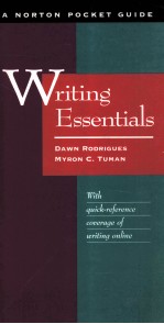 WRITING ESSENTIALS  A NORTON POCKET GUIDE