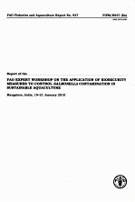 FAO FISHERIES AND AQUACULTURE REPORT NO.937:REPORT OF THE FAO EXPERT WORKSHOP ON THE APPLICATION OF 