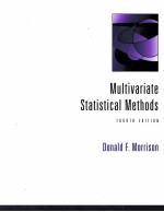 MULTIVARIATE STATISTICAL METHODS  FOURTH EDITION