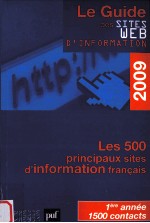 LE GUIDE DES SITES WEB D'INFORMATION 2009