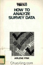 THE SURVEY KIT 8  HOW TO ANALYZE SURVEY DATA